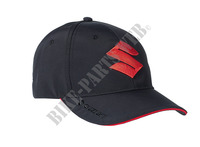 Baseball Hat Black-Suzuki